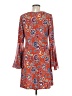 MSK Paisley Orange Casual Dress Size M - photo 2