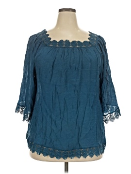 Zac & Rachel 3/4 Sleeve Blouse
