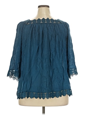 Zac & Rachel 3/4 Sleeve Blouse (view 2)