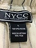 NYCC 100% Polyester Stripes Ivory Casual Pants Size L - photo 7