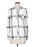 Rails 100% Rayon Plaid White Long Sleeve Button-Down Shirt Size XS - photo 1