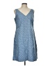 J.Crew Blue Casual Dress Size L (estimated) - photo 1