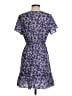 Shein Paisley Purple Blue Casual Dress Size 4 - photo 2