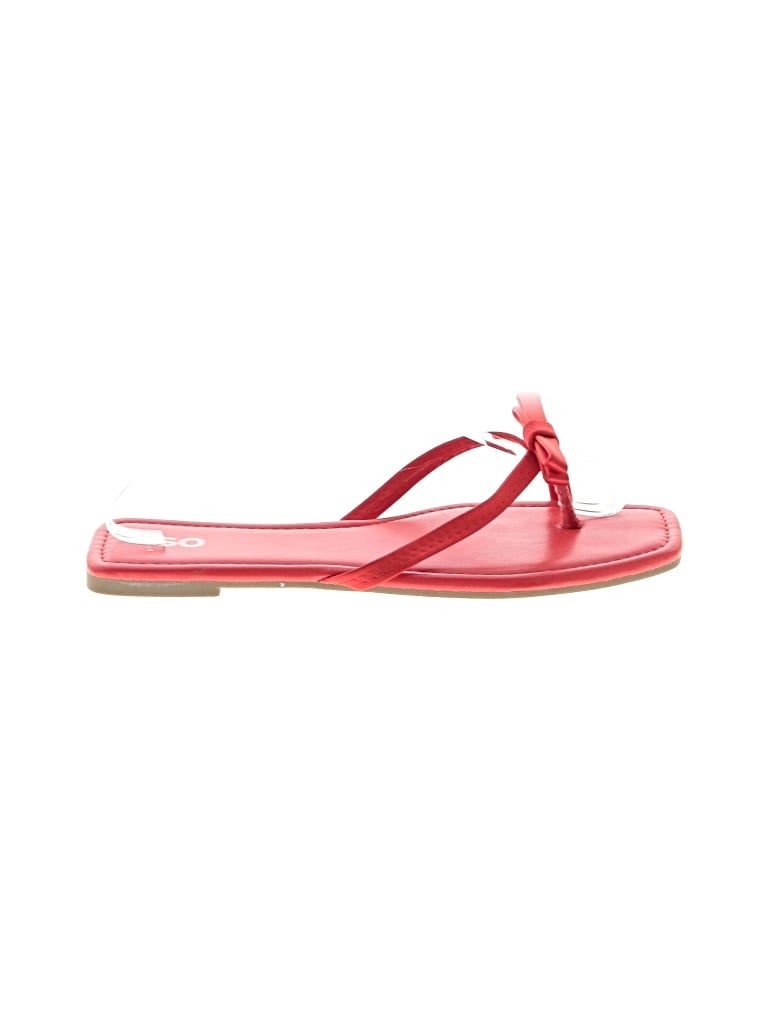 Click to view more detailed imagery on our partner's website Pre-owned So Flip Flops In Red