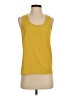 Ann Taylor 100% Rayon Yellow Sleeveless Top Size S - photo 1