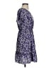 Shein Paisley Purple Blue Casual Dress Size 4 - photo 4