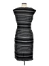 Calvin Klein Stripes Gray Cocktail Dress Size L (estimated) - photo 2