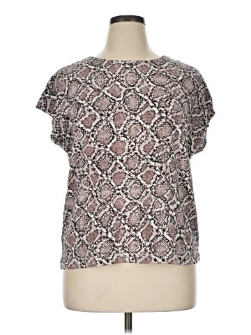 Ann Taylor LOFT Short Sleeve T-Shirt (view 1)