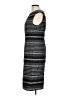 Calvin Klein Stripes Gray Cocktail Dress Size L (estimated) - photo 5