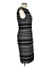 Calvin Klein Stripes Gray Cocktail Dress Size L (estimated) - photo 4