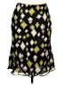 Axcess 100% Polyester Argyle Green Casual Skirt Size 10 - photo 1