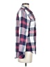 Rails 100% Rayon Plaid Blue Long Sleeve Button-Down Shirt Size XS - photo 4
