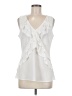 Spense Ivory Sleeveless Blouse Size M - photo 1