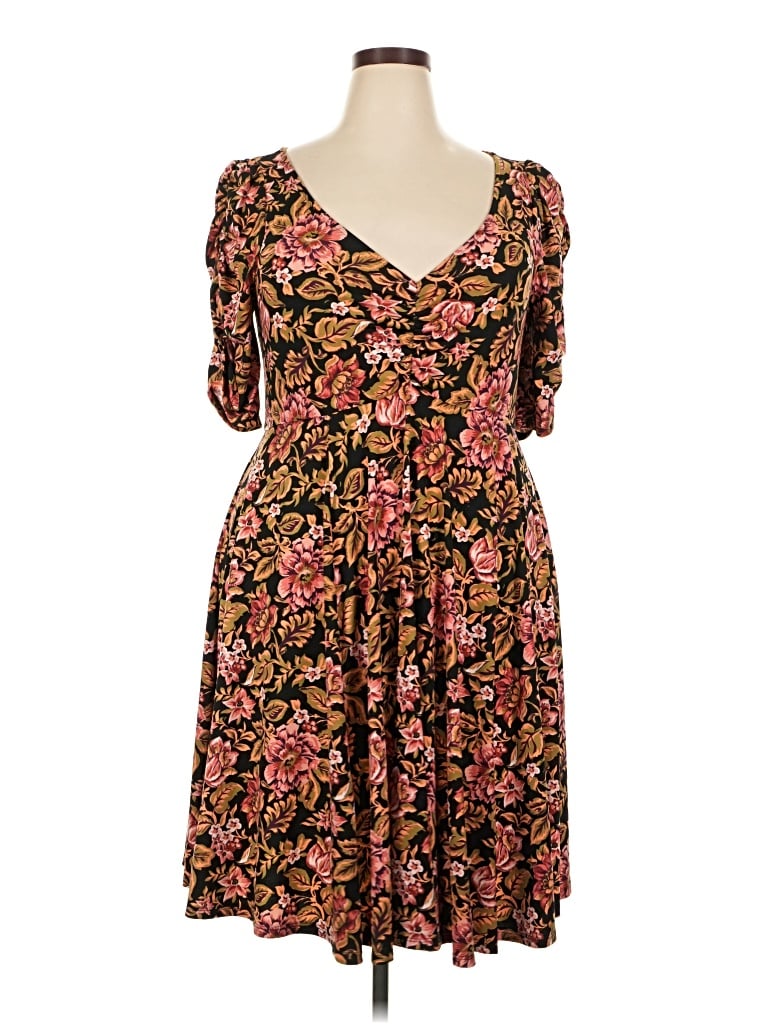 Pre-owned Torrid Casual Dress In Brown