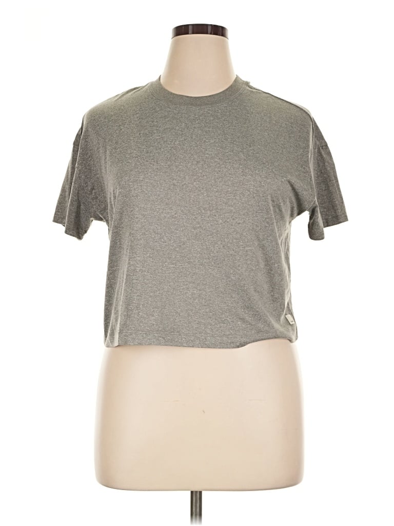 Pre-owned Vuori Short Sleeve T-shirt In Gray