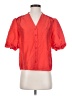 THML Red Short Sleeve Blouse Size XS - photo 1
