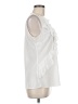 Spense Ivory Sleeveless Blouse Size M - photo 4