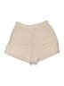 H&M Solid Tan Khaki Shorts Size 8 - photo 2