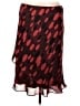 Karin Stevens 100% Polyester Print Red Formal Skirt Size 12 - photo 2