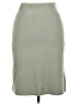 Unbranded Solid Gray Casual Skirt Size XL - photo 2