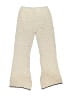 Zara 100% Cotton Chevron-herringbone Ivory Casual Pants Size 9 - 10 - photo 2