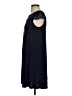 Ann Taylor LOFT 100% Polyester Solid Blue Casual Dress Size S - photo 5