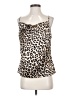 She + Sky 100% Polyester Tan Sleeveless Top Size S - photo 1