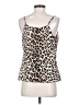 She + Sky 100% Polyester Tan Sleeveless Top Size S - photo 2