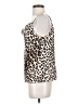 She + Sky 100% Polyester Tan Sleeveless Top Size S - photo 5