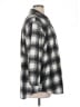 Eddie Bauer Checkered-gingham Gray 3/4 Sleeve Button-Down Shirt Size XL - photo 4