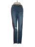 Express Stripes Blue Jeans Size 4R - photo 1