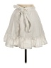 Aerie Solid White Casual Skirt Size XS - photo 2