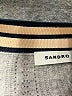 Sandro Chevron-herringbone Gray Pullover Sweater Size Sm (1) - photo 7