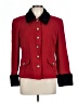 Saks Fifth Avenue 100% Wool Red Wool Coat Size 12 - photo 1