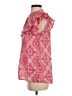 Cocomo Pink Short Sleeve Blouse Size S - photo 5