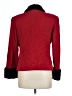 Saks Fifth Avenue 100% Wool Red Wool Coat Size 12 - photo 2
