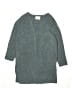 Zara Gray Teal 3/4 Sleeve Top Size 11 - 12 - photo 1
