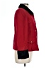 Saks Fifth Avenue 100% Wool Red Wool Coat Size 12 - photo 4