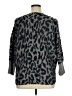 Jennifer Lopez Animal Print Gray Pullover Sweater Size XL - photo 2