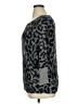 Jennifer Lopez Animal Print Gray Pullover Sweater Size XL - photo 5