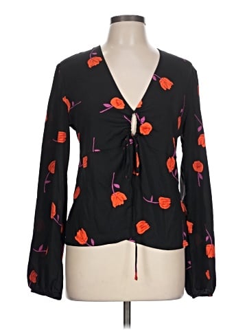Urban Outfitters Long Sleeve Blouse (view 1)