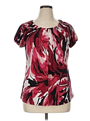 Style&Co Short Sleeve Blouse (view 1)