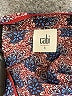 CAbi 100% Polyester Blue Sleeveless Blouse Size S - photo 7