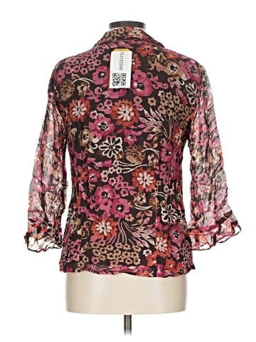 JM Collection 3/4 Sleeve Blouse (view 2)
