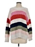 American Eagle Outfitters Stripes Pink Pullover Sweater Size S - photo 1