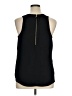 Apt. 9 100% Polyester Black Sleeveless Blouse Size XL - photo 2