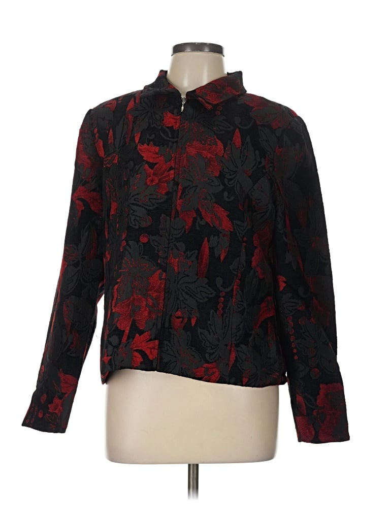Pre-owned Christopher & Banks Jacket In Red