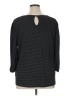 Adrianna Papell Black 3/4 Sleeve Top Size 1X - photo 2