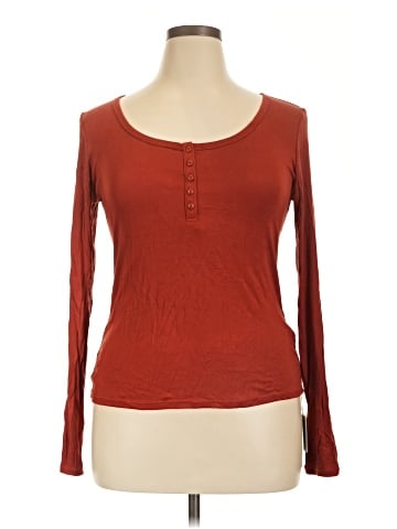 Halara Long Sleeve Henley (view 1)