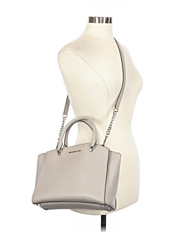 MICHAEL Michael Kors Leather Satchel (view 2)